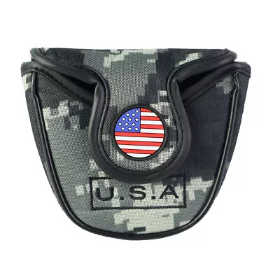 Magnetic USA Military Mallet Putter Cover Headcover For Scotty Cameron Odyssey • $12.84