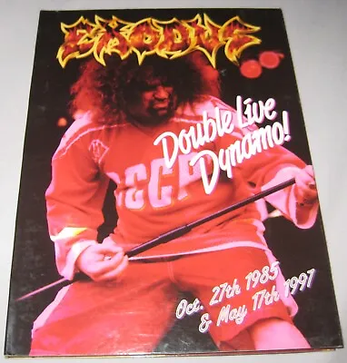 Exodus Double Live Dynamo! DVD OOP USA Thrash 1985 Eindhoven 1997 Dynamo • $16.25