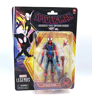 Spider-Man Across The Spider-Verse Marvel Legends Spider-Punk 6  • $39.97