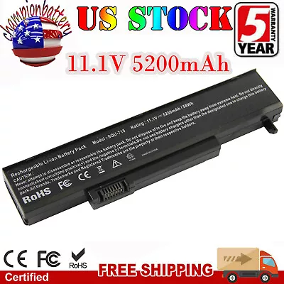 Laptop Battery For Gateway SQU-715 SQU-719 SQU-720 W35044LB-SP W35044LB W35052LB • $20.99