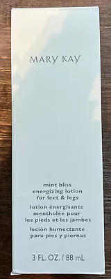 Mary Kay - Mint Bliss Energizing Lotion For Feet/Legs - 3fl. Oz - 014096 - NIB • $9.95