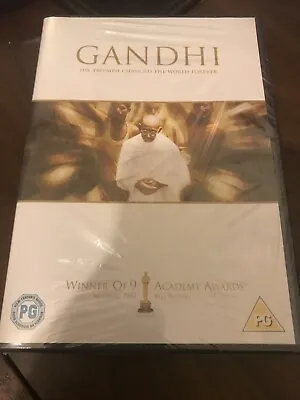 Gandhi (1982) DVD SEALED Ben Kingsley Dir Richard Attenborough • £1.99