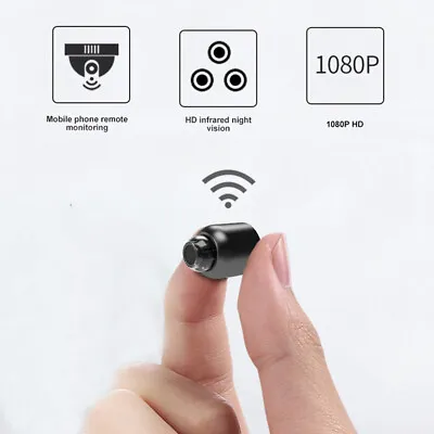$63.55 • Buy Mini Camera HD 1080P Video Motion Night Vision Cam Wifi Camcorder Security DVR