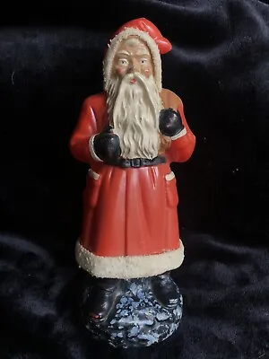 Antique Vintage German Santa Claus Candy Box Candy Container Weihnachtsmann • $450