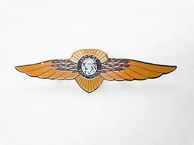 Vintage / Classic Dodge Brother Bonnet Hood Wing Badge Emblem Brass Enamel #18A4 • $49.57