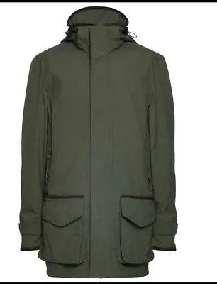 James Purdey Men’s Shooting Snipe Coat Jacket Green Xs New • £500