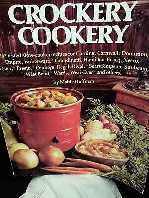 Crockery Cookery Mass Cookbook Market Paperback • $13.99