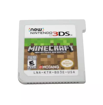 Minecraft For New Nintendo 3DS - Nintendo 3DS Cartridge Only Tested • $18.94