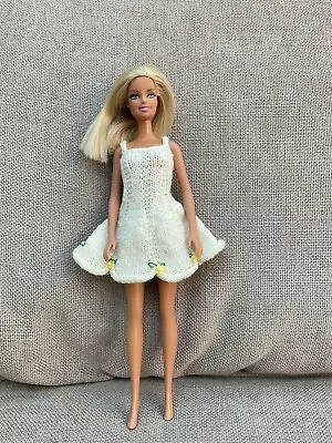 Pale Yellow Dress And White Jacket For Barbie /cindy Style Doll • $4.97