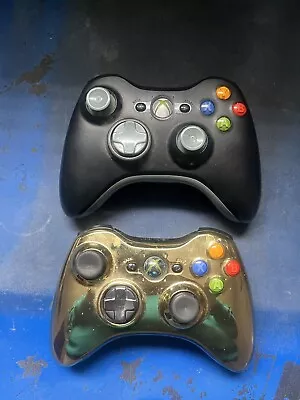 2 Xbox 360 Controllers Tested Working • $30