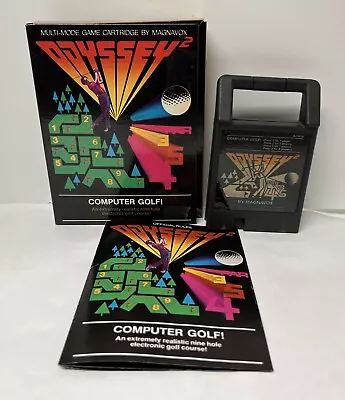 Computer Golf! (Magnavox Odyssey 2 1978) Complete • $12