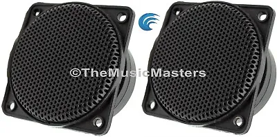 Pair 2.5  Inch Flush Mount Super Mini HQ Horn Tweeters Speakers Car Home Audio  • $18.69