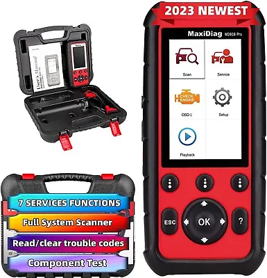 Autel MaxiDiag MD808 PRO Diagnostic Tool Full Systems For EPB/ Oil Reset • $299