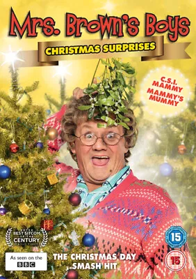 Mrs Brown's Boys: Christmas Surprises DVD (2018) Brendan O'Carroll Cert 15 • £2.15