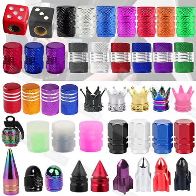 Car Vehicle Wheel Tyre Tire Rim Air Stem Valve Cap Dust Cover Exterior Accessory • $3.83