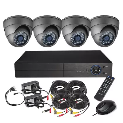 CCTV Camera System DVR 5MP Lite 8 Channel Video Recorder With Hard Drive Kit UK • £59.99