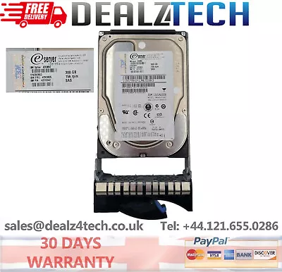 IBM 300GB Hard Drive 15K 3G 3.5INCH SAS HDD 43X0802 / 43X0805 / 42C0242 • £20