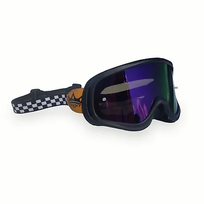 Reign VMX Grand Prix Vintage Style Goggles Motocross MX Enduro • $49.95