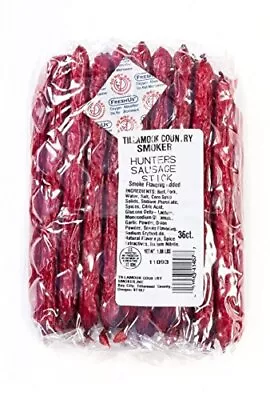 Tillamook Country Smoker - Hunters Sausage Stick 36 Ct Bulk 1 Lbs Beef & Pork... • $21.91