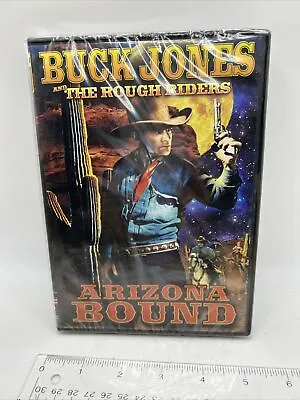 Buck Jones And The Rough Riders In Arizona Bound 1941 B&W Movie On DVD • $7.85