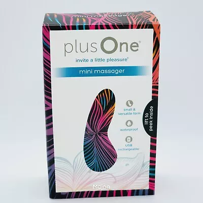 Plus One Mini Vibrating Massager 10 Patterns Water Proof Rechargeable  • $19.99