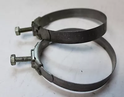 NOS Vintage 1950's 2 7/8  Wittek Tower Hose Clamp #23 Set Of 2 • $41.46