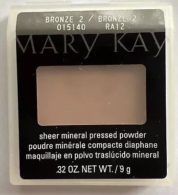 Mary Kay Bronze 2 Sheer Mineral Pressed Powder 015140 NEW • $10