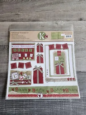 My Mind's Eye Christmas Paper Kit 12 X12  Kristie's Creations NEW #51  • $9