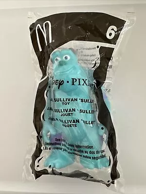  Disney Pixar McDonalds Happy Meal Toy Monsters Inc. Sulley  #6 New Sealed • $7