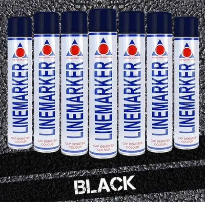 £14 • Buy LINE MARKER AEROSOL SPRAY PAINT 1x 750ML SPORTS FIELD CAR PARK ROAD WAREHOUSE