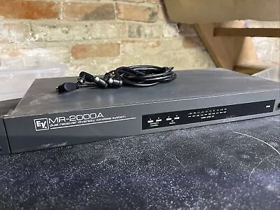 As-Is EV MR2000A & MT-2000A195.425MHz Wireless Receiver Rack Mount Electro Voice • $35