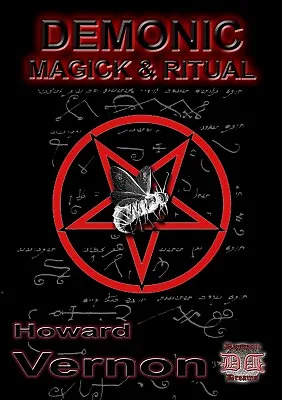 £40 • Buy DEMONIC MAGICK & RITUAL Howard Vernon Finbarr Occult Magic Witchcraft Spells