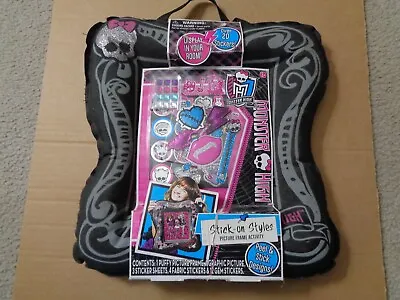 Monster High Puffy Picture Frame Stickers Activity • $19.99