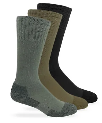 Jefferies Socks Mens Military Blister Guard Mohair Wool Boot Crew Socks 4 Pack • $16.99
