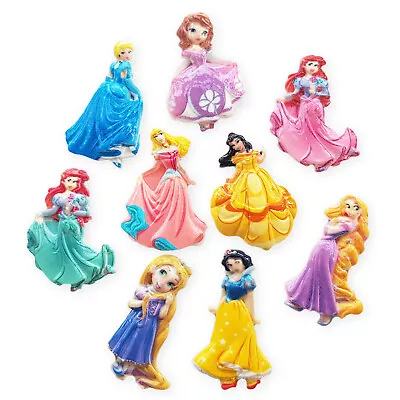 £1.99 • Buy 5pcs Assorted Princess Resin Flatback Cabochons Embellishment Decoden Card Craft