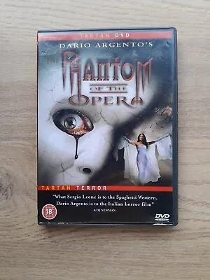 The Phantom Of The Opera DVD Tartan Dario Argento's Very Good Condition • £9.99