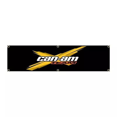 Can-AM Can Am  Race Flag Banner 1.5 X 6FT Performance • $12.89