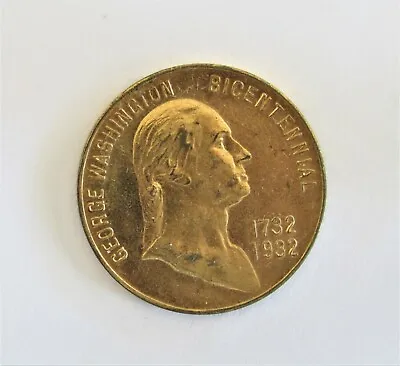 $16 • Buy 1932 WASHINGTON Bicentennial Wakefield VA Washington's Birthplace Token/Medal