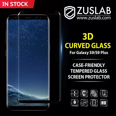 Galaxy S9 S8 Plus Note 8 9 ZUSLAB Tempered Glass Screen Protector For Samsung • $10.95