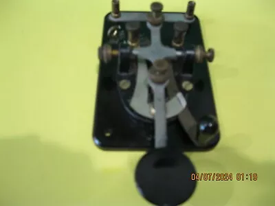 Us. Army Signal Corps Morse Code Telegraph Key Model J-38 • $69