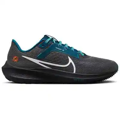 Miami Dolphins Nike NFL Air Zoom Pegasus 40 Running Shoe Sneaker 2023 MIA Unisex • $199.98