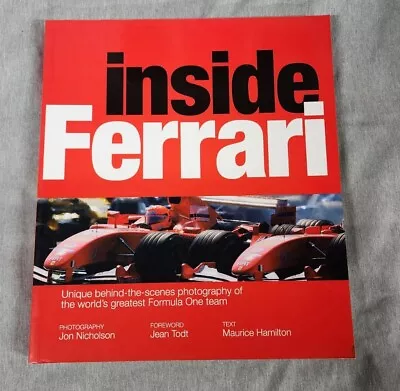 2010 Inside Ferrari: Unique Behind The Scenes Photography • $3