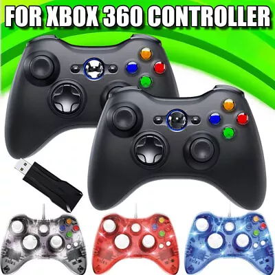 Wireless Game Controller Gamepad For MS XBOX 360 Console Windows 10 11 PC New • $29.99