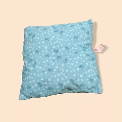 American Girl Pet Bed Pillow Paw Print Turquoise Retired ONLY THE PILLOW • $7.97