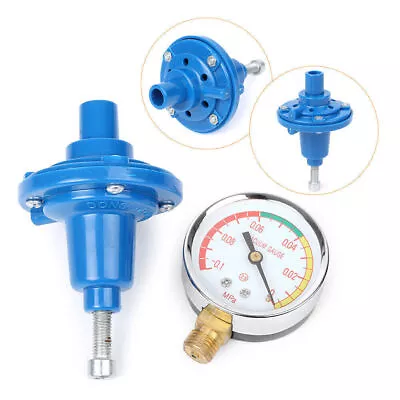 Pulsator Surge Milker Tool 12~29  Cow Goat Vacuum Regulator+Gauge Tee Adapter • $15.67