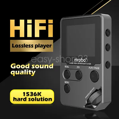 HiFi Music MP3 Player Bluetooth Lossless DSD DAC High Resolution Bulit In 8GB • £48.91