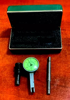 Federal T-2 TESTMASTER .001  DIAL INDICATOR GAUGE W Case Vintage Jeweled Tool • $29.75