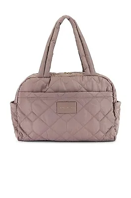 Marc Jacobs Quilted Nylon Medium Weekender Travel Bag Bark New ML2306870 • $114.95