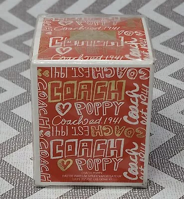 Coach Poppy By Coach Eau De Parfum Spray 1 Oz (Women) NEW Sealed In Plastic • $29.07