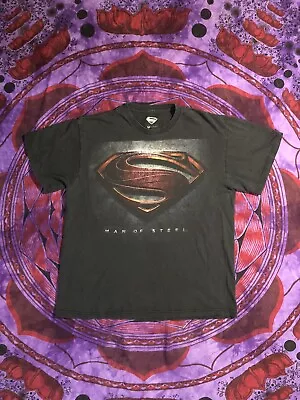 Superman “Man Of Steel” Movie Promo T Shirt • $50